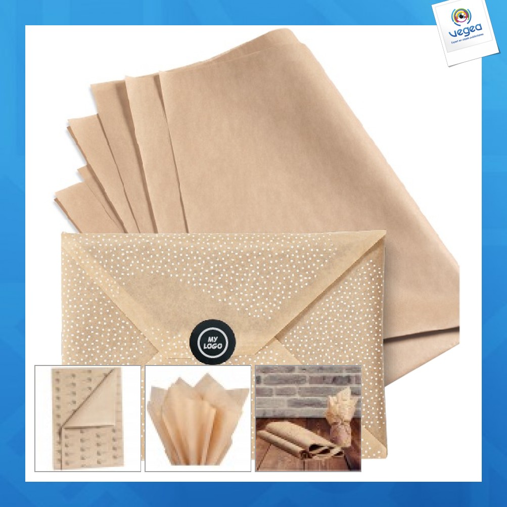 Natural wrapping paper 70x50cm