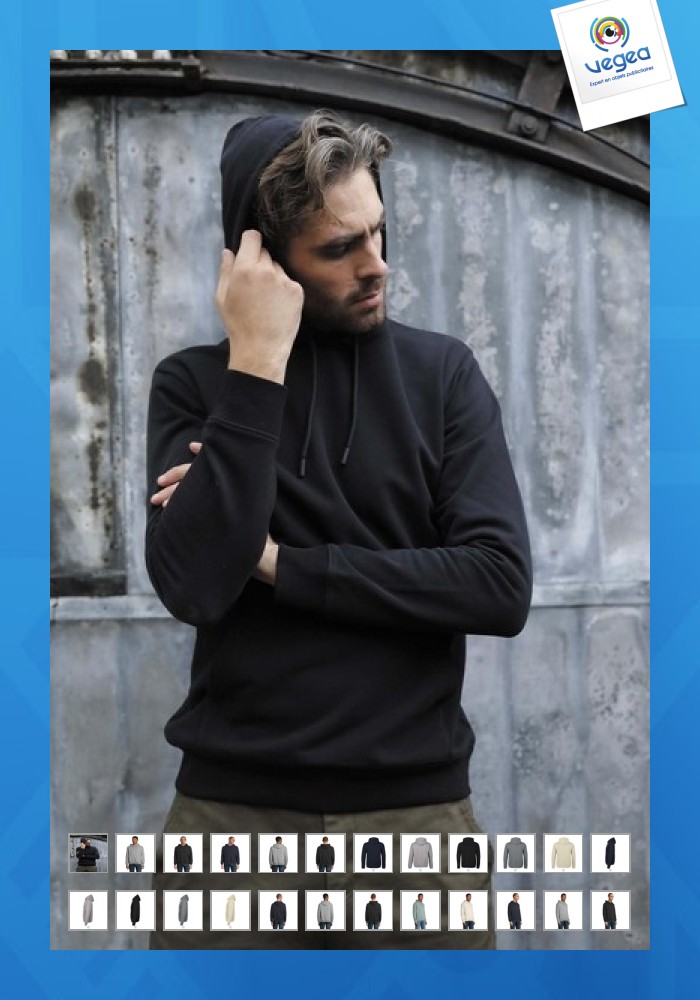 Neoblu nicholas men - men's french terry hooded sweatshirt