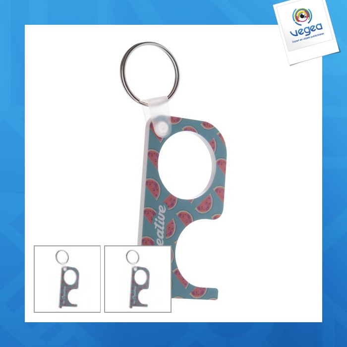 No-touch keychain