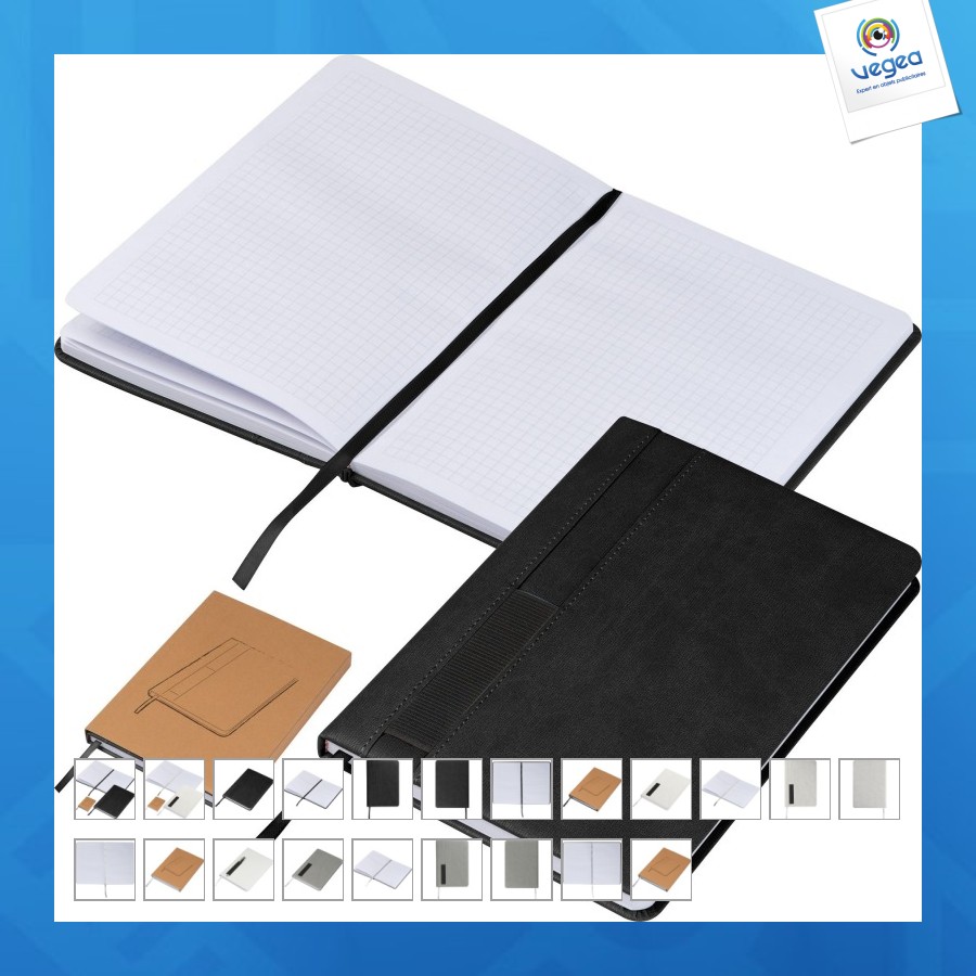 Notebook with a5 pocket