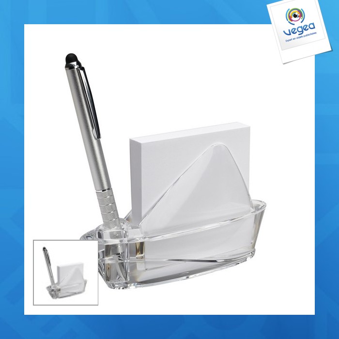 Notepad holder with reflective-fresno sheets