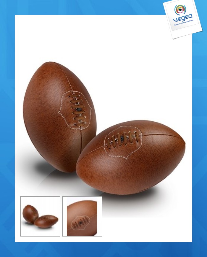 Old fashion rugby ball 