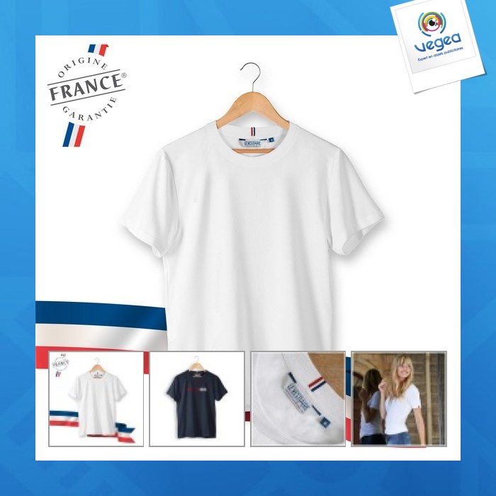 Organic t-shirt 240g made in france