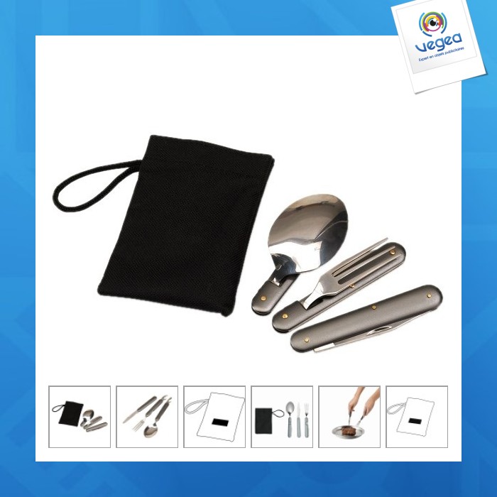 Outdoor camping cutlery set