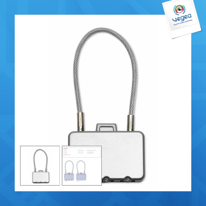 Padlock for suitcase