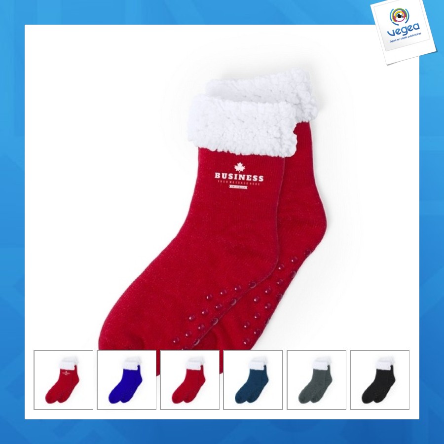 Pair of non-slip socks 