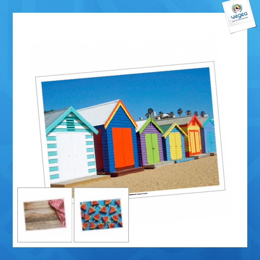 Paper place mat (four-colour paper) (one thousand)