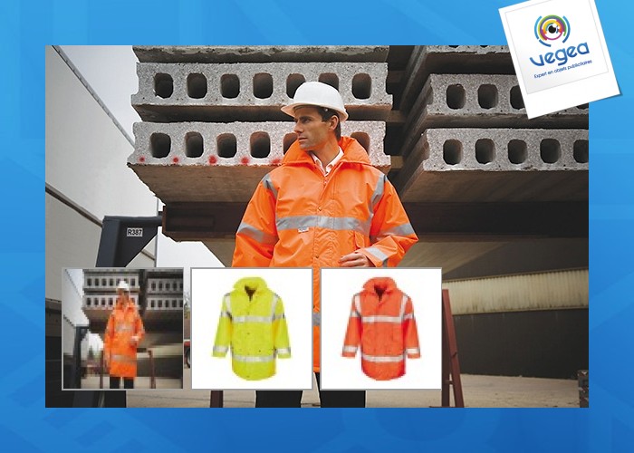 Parka 3/4 high visibility security result