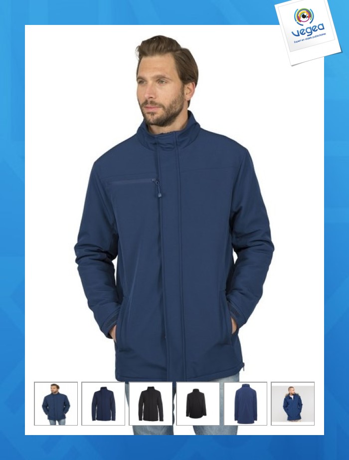 Parka softshell homme