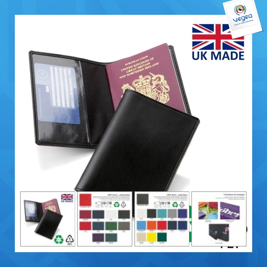 Passport cover in rpet Passport cover in rpet