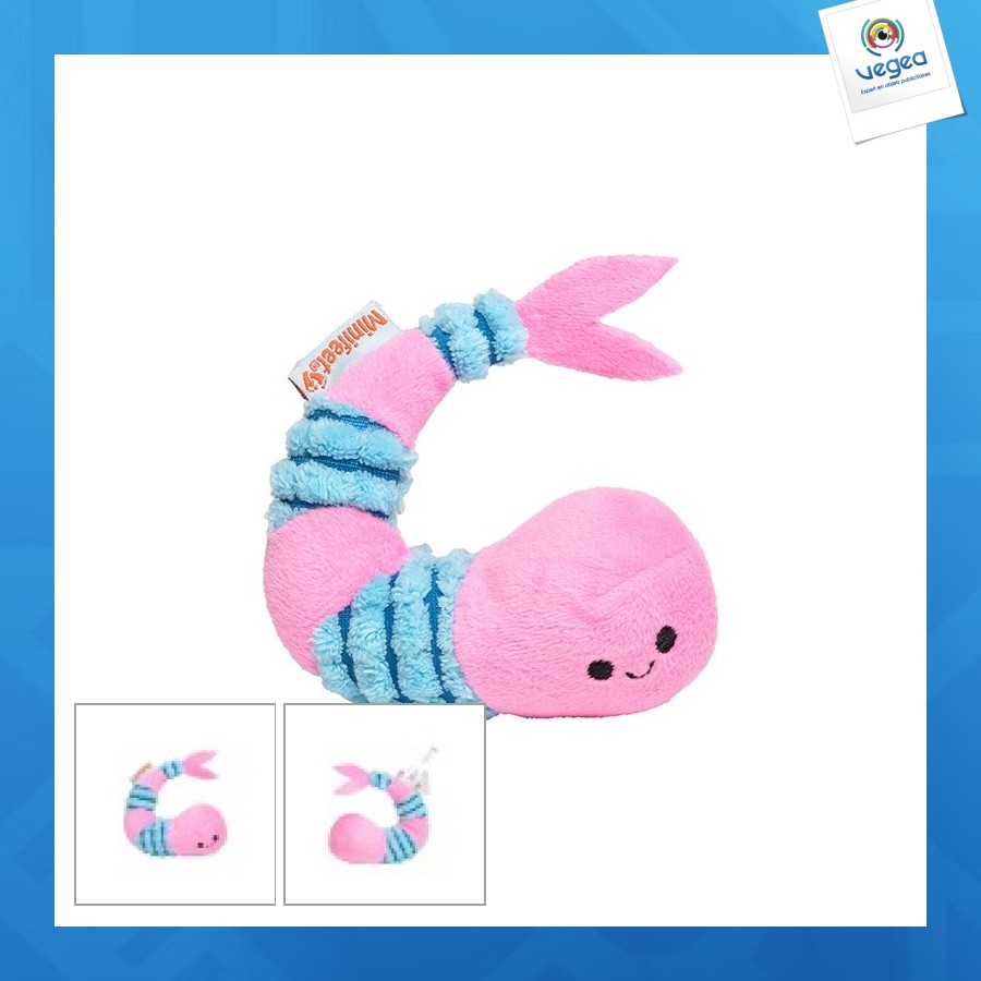 Peluche crevette pour chat - mbw