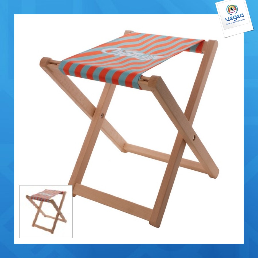 Personalised beach stool 
