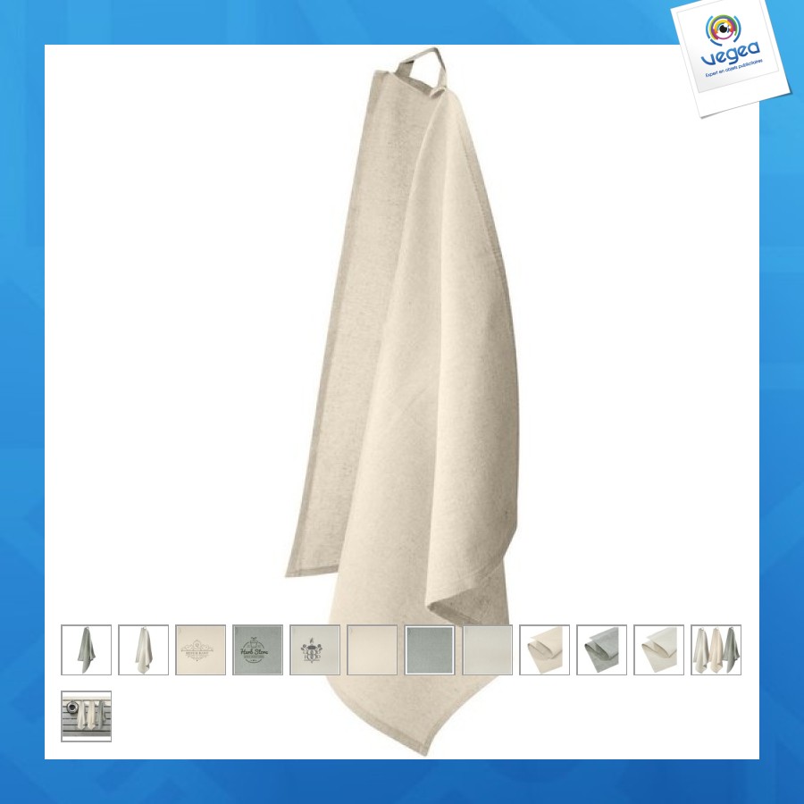 Pheebs kitchen towel in recycled cotton/polyester 200 g/m².
