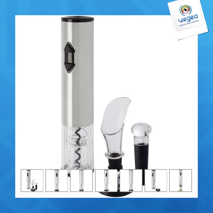 Pino electric corkscrew with wine tools