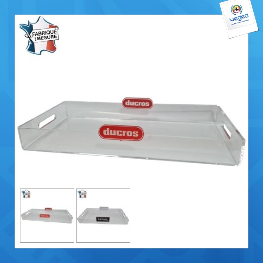 Plexiglas tray