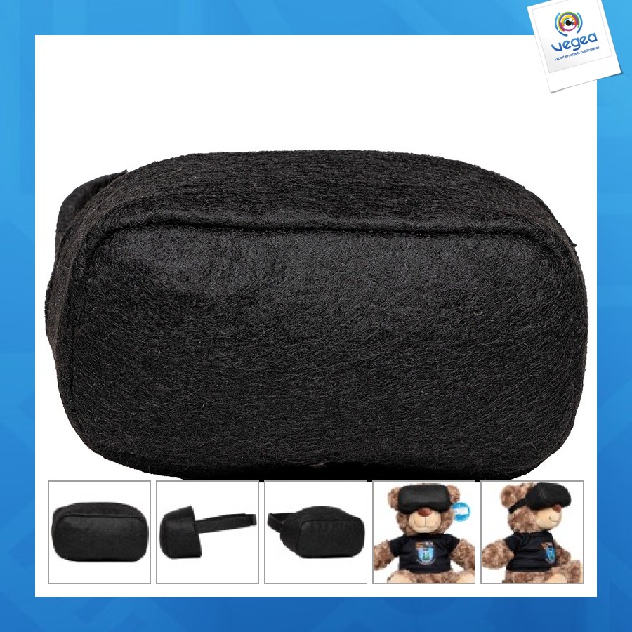 Plush virtual reality helmet - mbw
