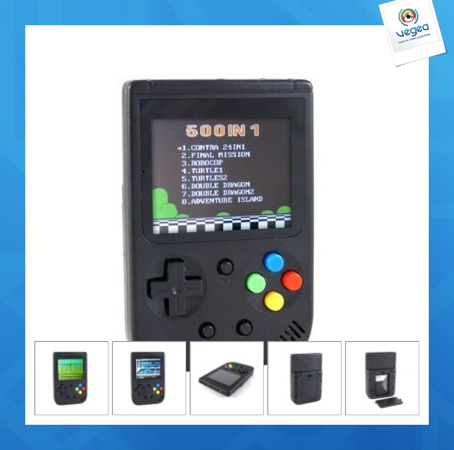 Portable arcade game console 