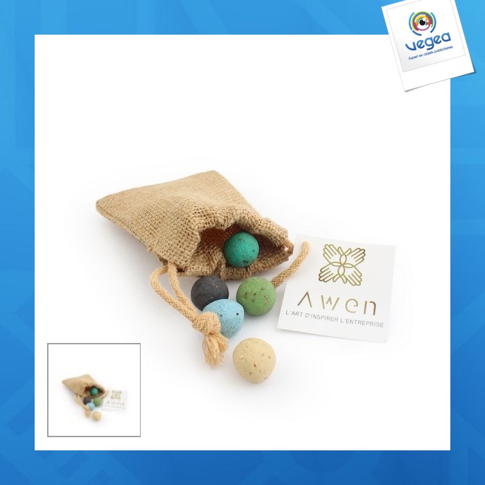 Pouch of 5 seed balls