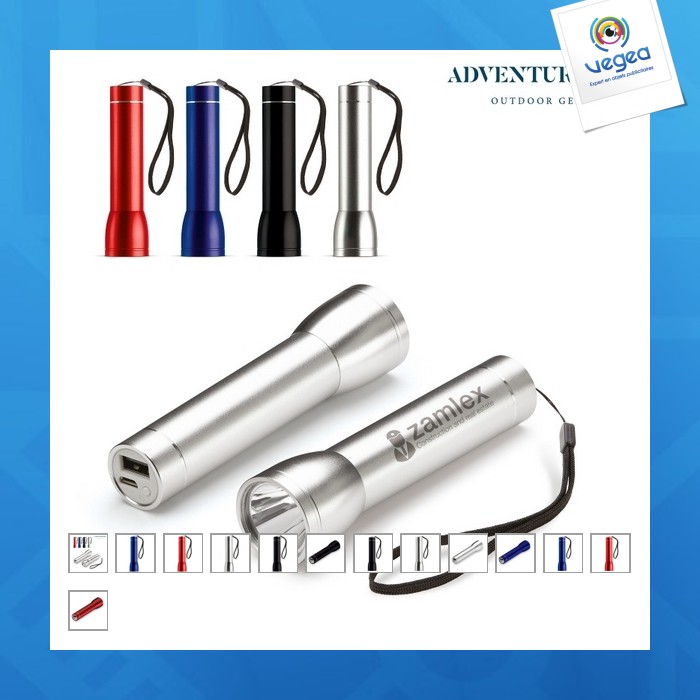 Powerbank flashlight 2200mah