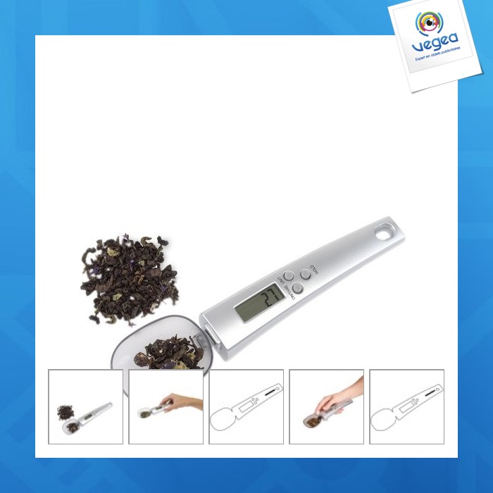 Precise digital spoon scale