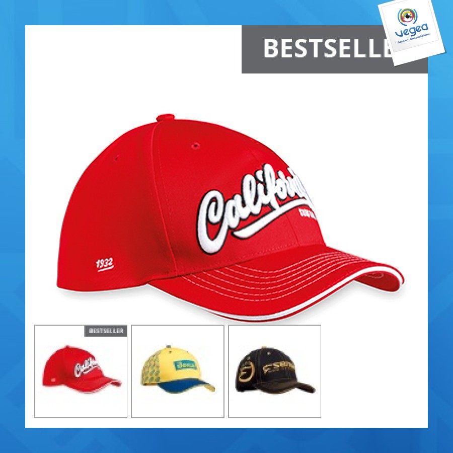 Premium cotton twill sandwich cap 260g