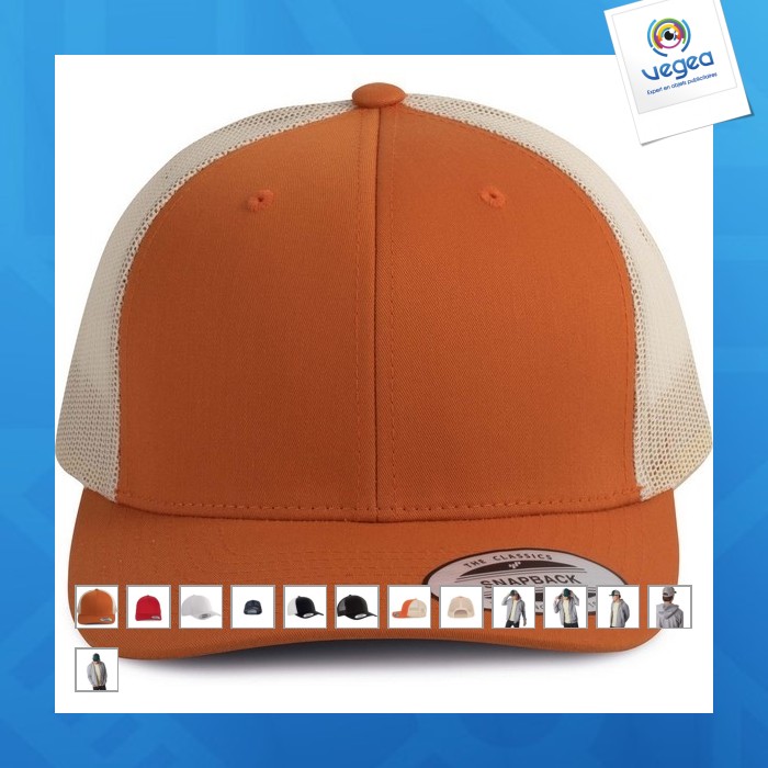 Premium mesh cap