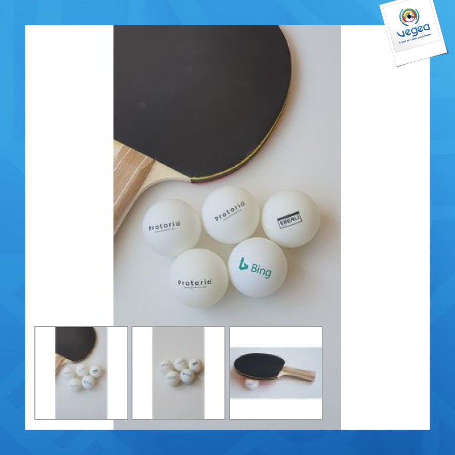 Printed ping-pong ball