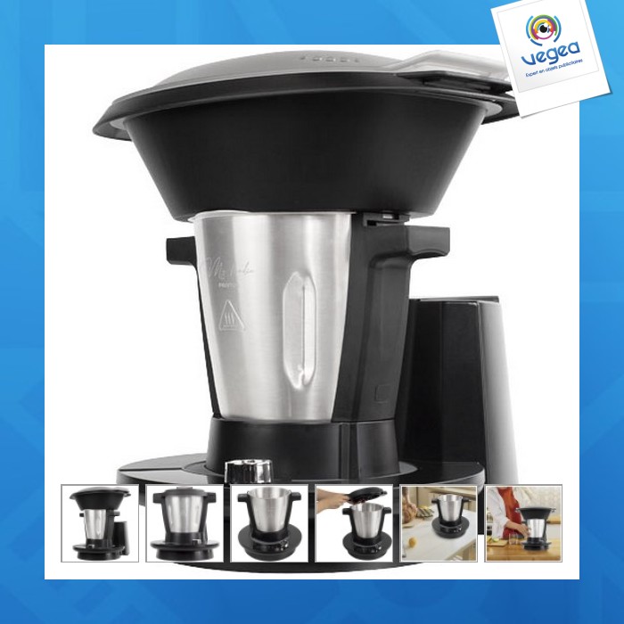 Prixton my foodie gourmet food processor with wifi