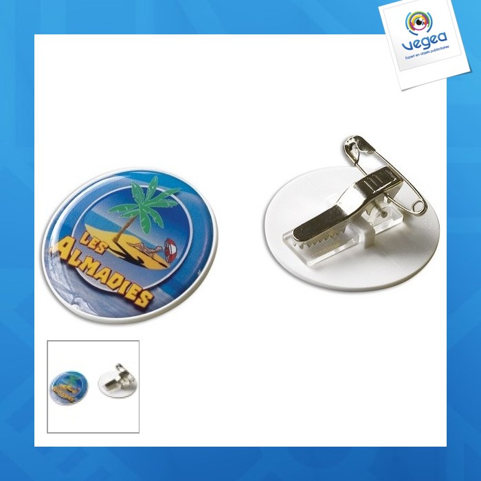 Quadridome clamp badge 