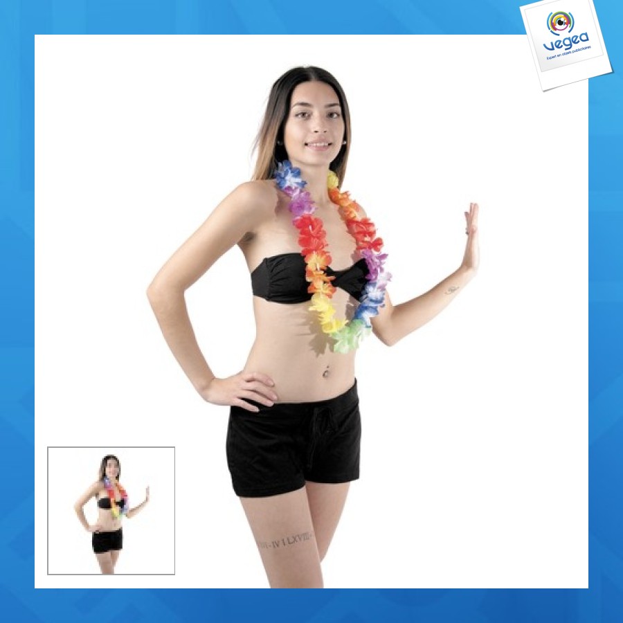 Rainbow necklace luxury