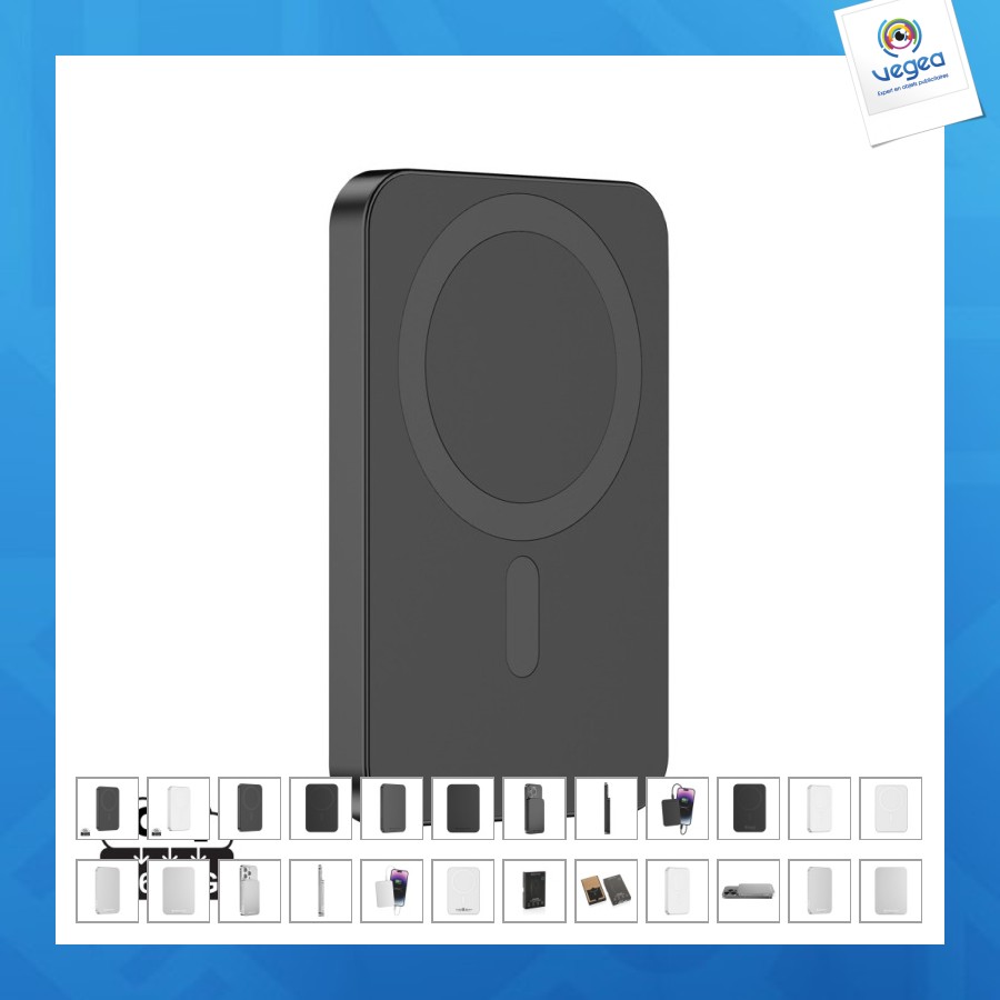 Rcs urbanvitamin 5000mah plastic/aluminium powerbank