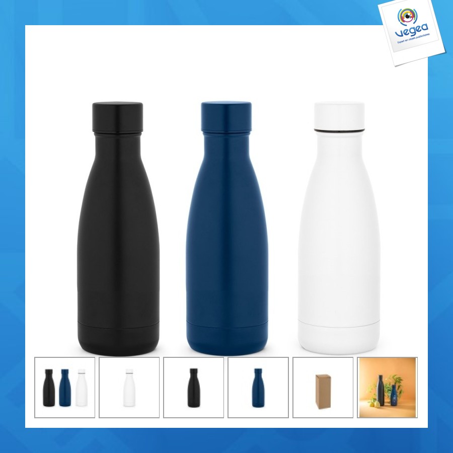 Re-buffon 400. thermos en acier inoxydable recyclé à 93 % 400 ml