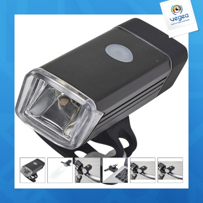 Rechargeable bicycle lamp