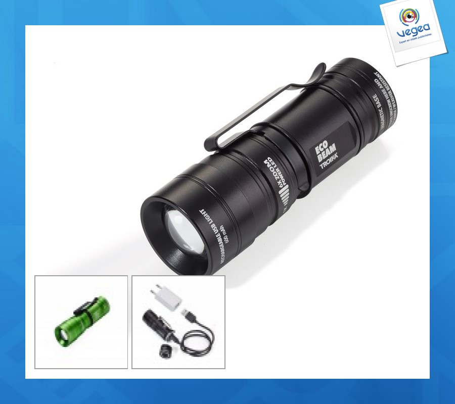 Rechargeable flashlight 