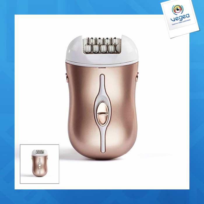 Rechargeable hair remover