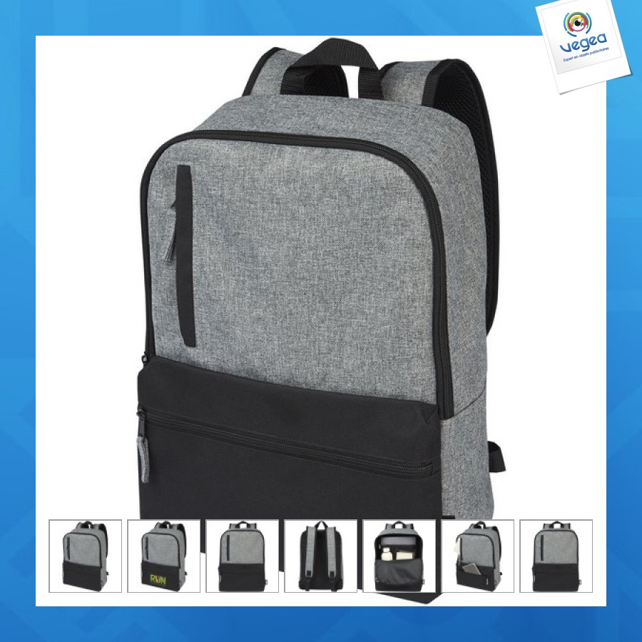 Reclaim 15 recycled grs two-tone 14 l laptop backpack