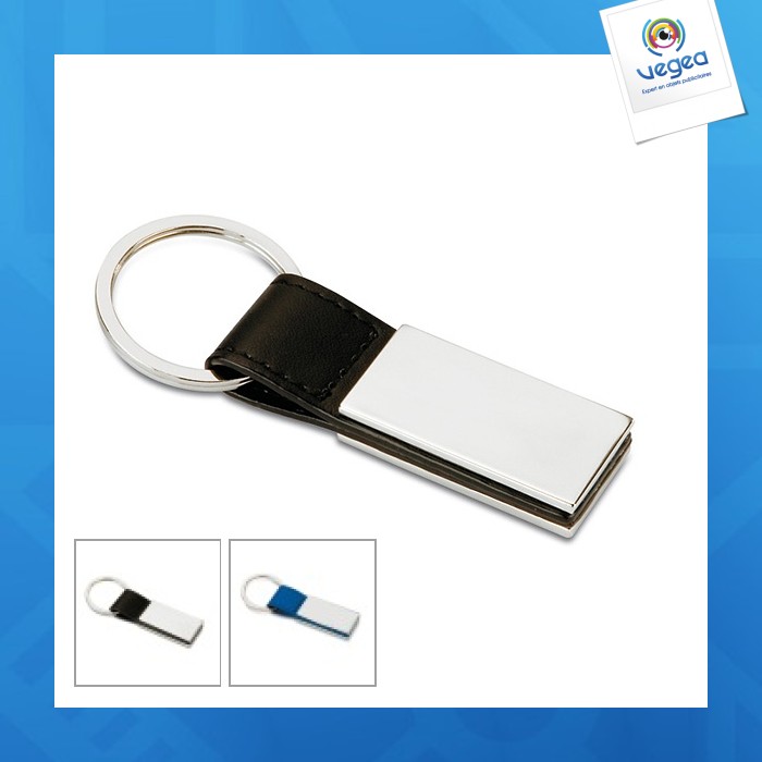 Rectangular key ring