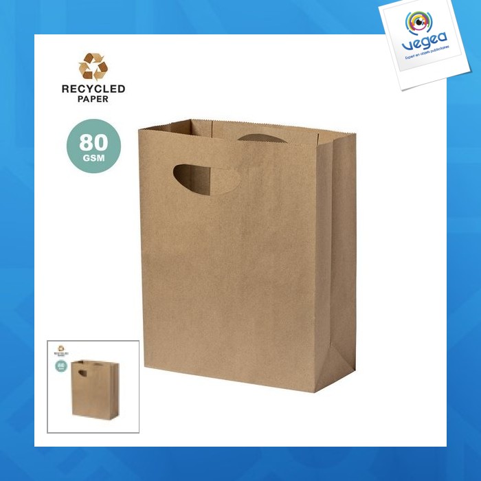 Recycled paper bag 80g/m2