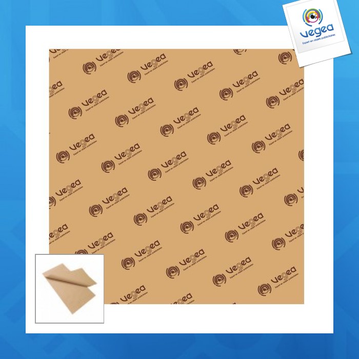 Recycled paper tablecloth 100x100cm