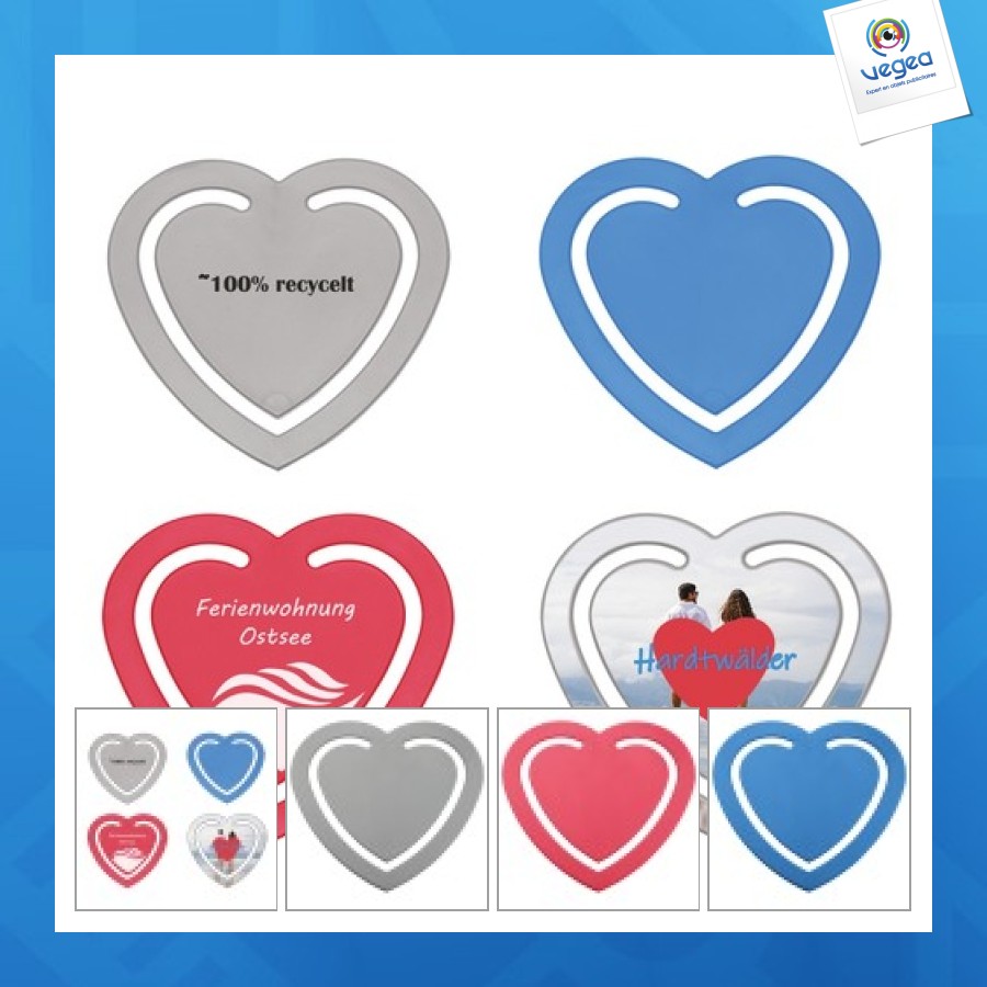 Recycled ?heart? clip