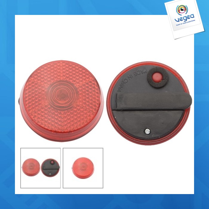 Red light flashing light.