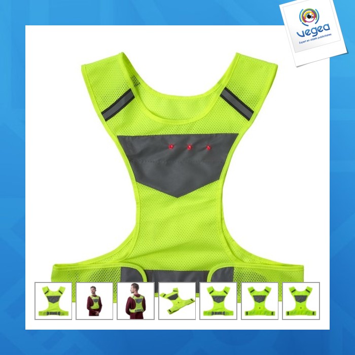 Reflective mesh vest