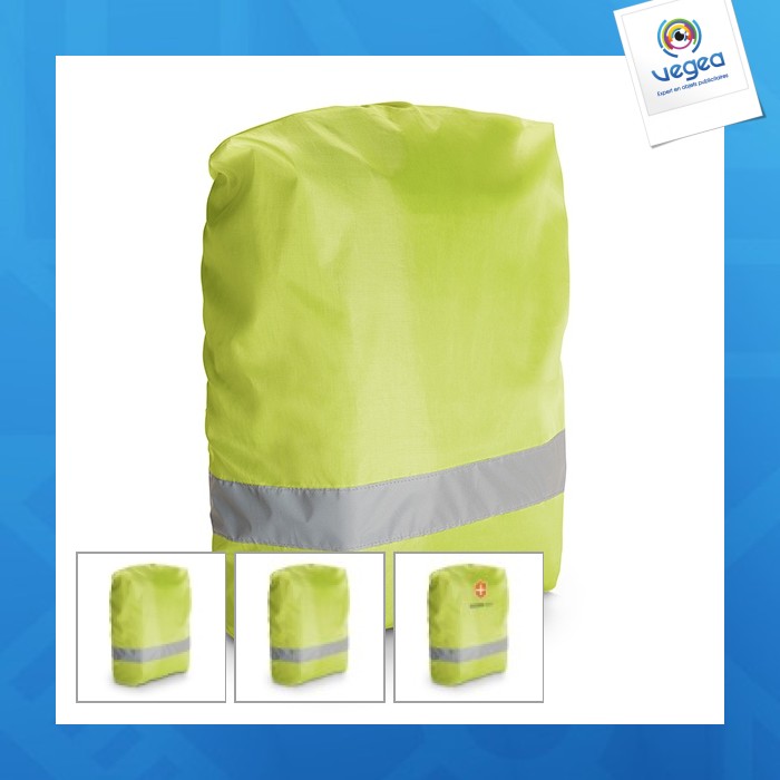 Reflective protection for backpack