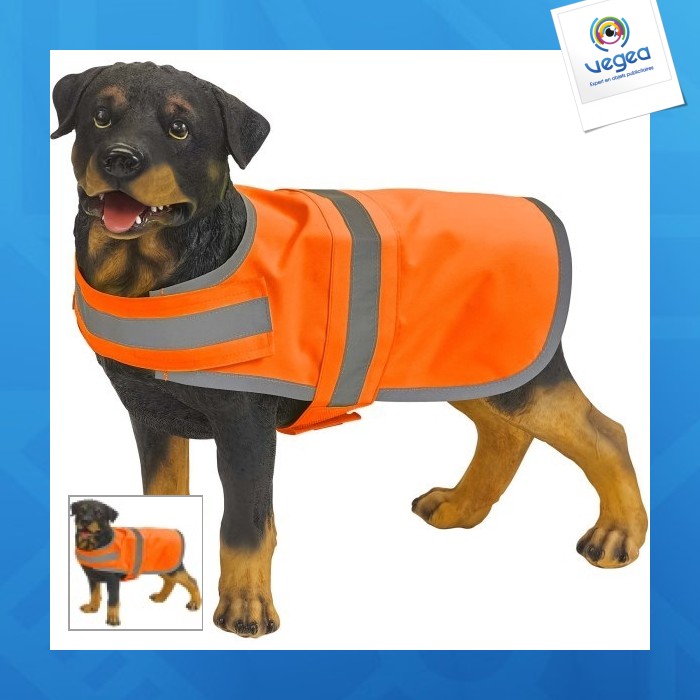 Reflective waistcoat for dogs - yoko