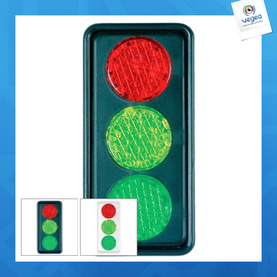 Reflector traffic light