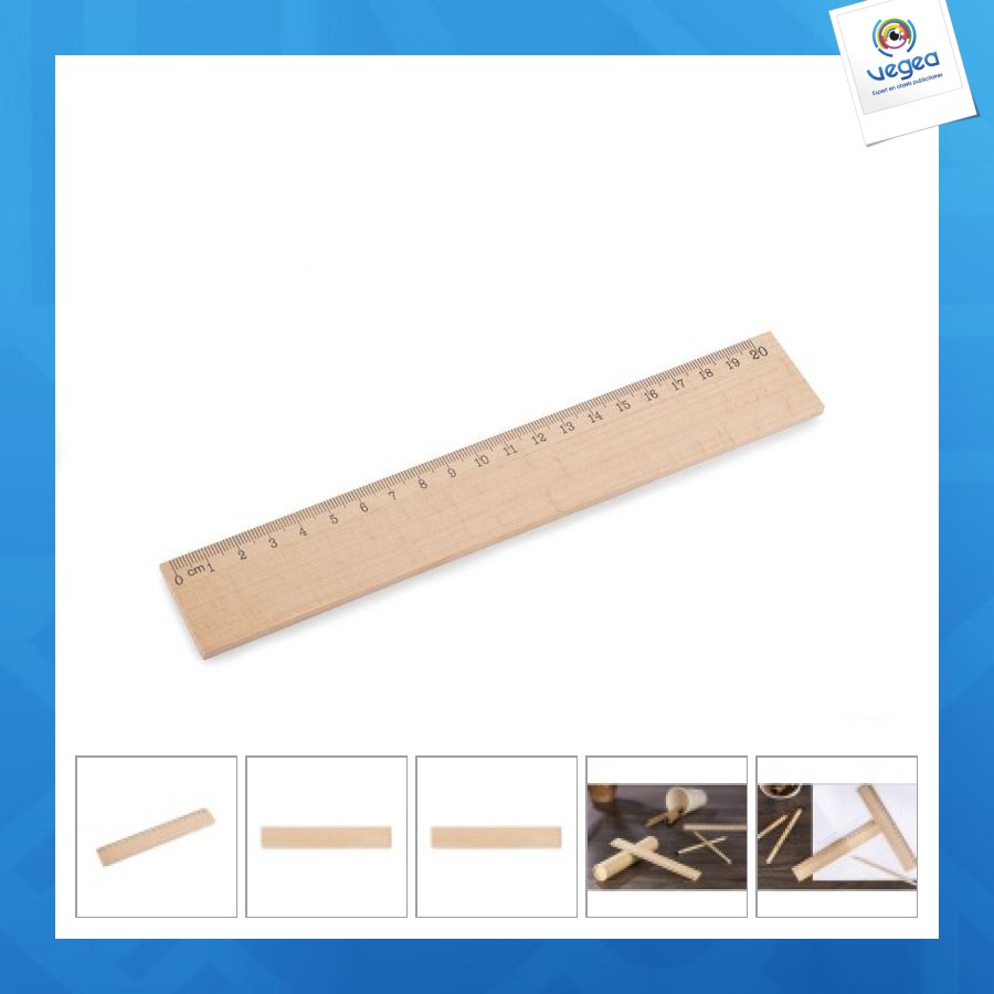Règle en bois 20cm