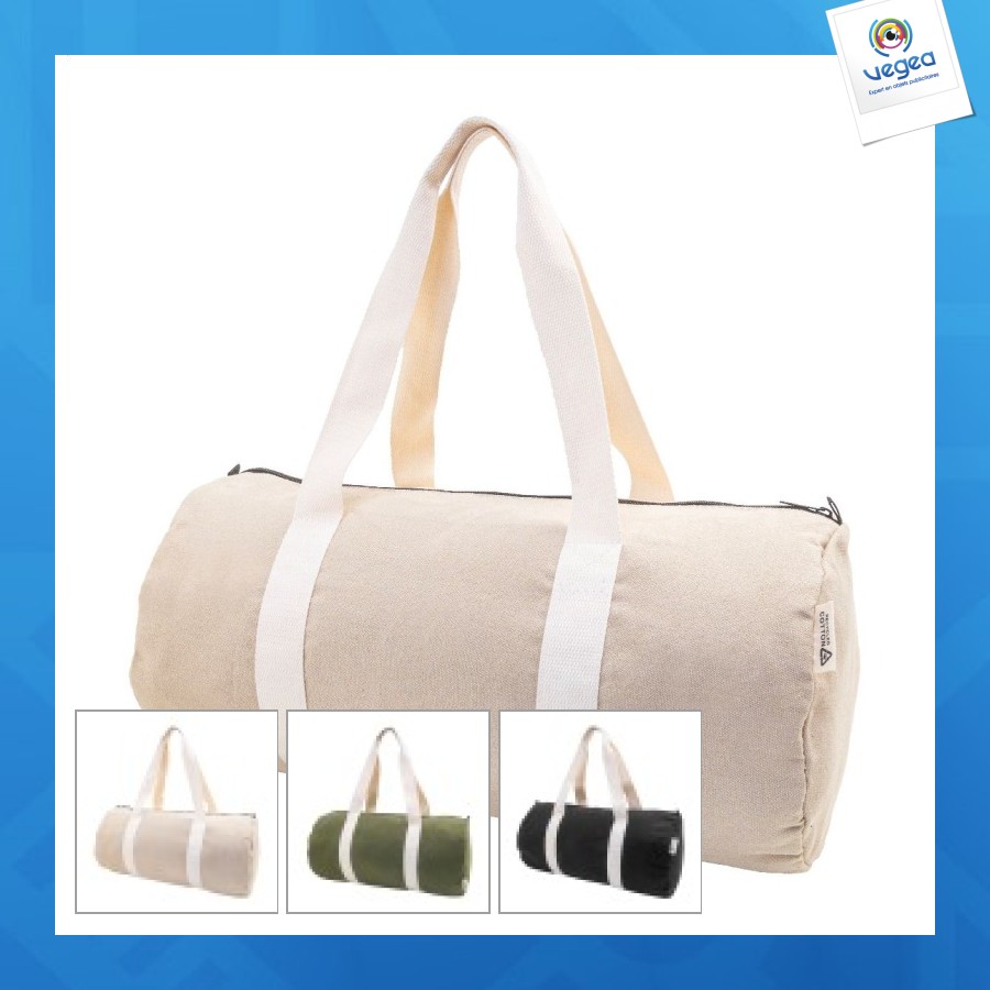 Rekan duff sac de sport en canvas recyclé