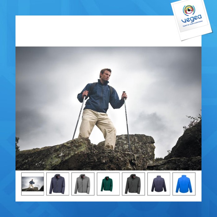 Result classic soft shell jacket
