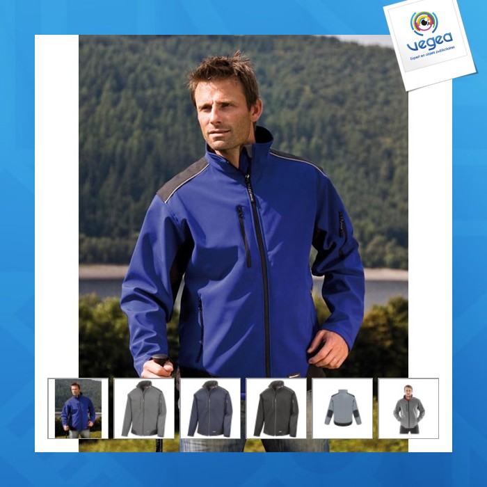 Result soft shell work jacket