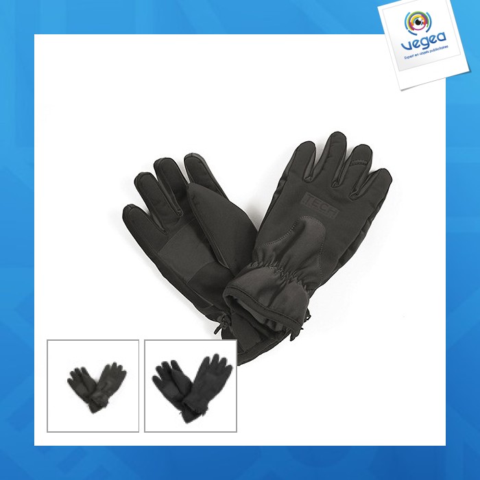 Result softshell gloves